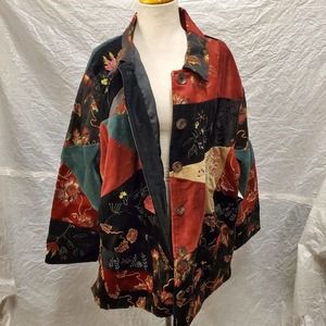 Fresh Groove Women's NWT Multicolor Jacket, Size 2X